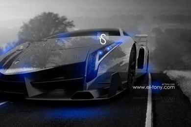 Download Free: Lamborghini Veneno Black And Blue HD Wallpapers ...