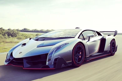 White Lamborghini Veneno Wallpapers   Wallpaper.