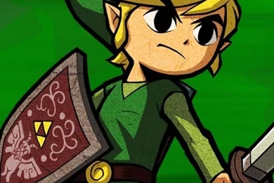 Zelda The Minish Cap iPhone 5 Wallpapers