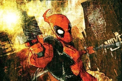 Deadpool Retina Display iPhone 4 Wallpapers (640x960)