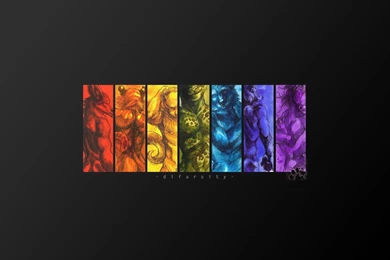 Furry Rainbows Wallpapers   (