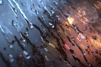 Using The UV Sphere To Make A Rainy Window