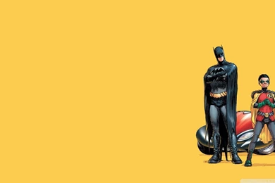 Batman And Robin Cartoon Desktop Wallpapers