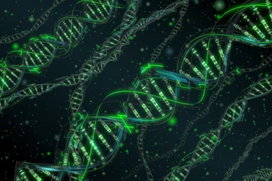 DNA 3 d Structure Molecule Pattern Abstraction Genetic Psychedelic ...