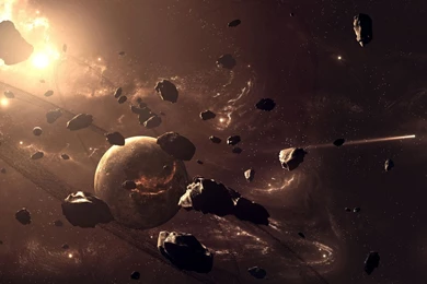 3D Space Scene HD Wallpapers