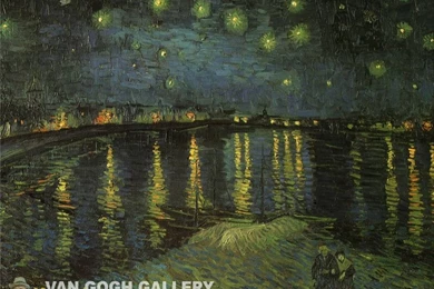 Van Gogh Starry Night Desktop Wallpapers