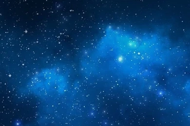 Blue Starry Night Sky   Wallpaper.