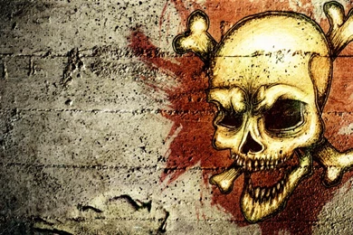 DeviantArt: More Like HD Grunge Skull Wallpapers By PR1m3vil