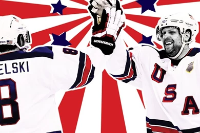 Pavelski & Kessel Team USA Wallpapers : Hockey