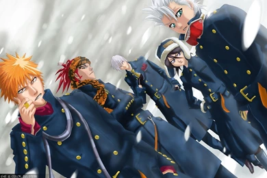 Bleach Winter Bleach Anime HD Backgrounds For Tablet Cartoons ...