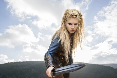 Katheryn Winnick as Lagertha in Vikings Wallpaper.jpg