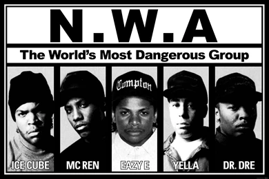 N_W_A_ BW Ice Cube Mc Ren Eazy E Yella Dr Dre Hip Hop Rap ...