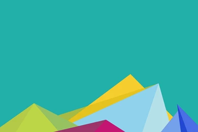 Minimalist Colorful Crystal Vector Wallpaper.jpg