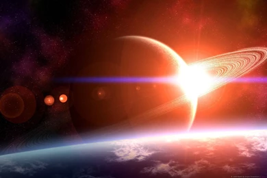 Saturn Planet Art Wallpapers (page 3)   Pics About Space