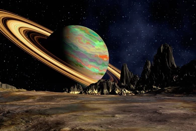 Download Wallpapers 1920x1080 Planet, Saturn, Space, Ring Full HD ...