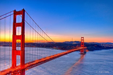 Golden Gate Bridge Sunset Wallpaper Images