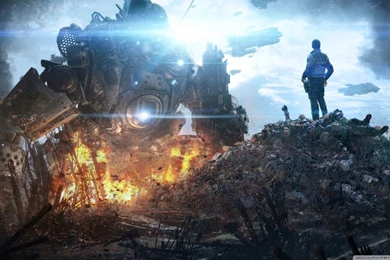 TITANFALL GAME 2014 HD Desktop Wallpapers : Widescreen : High ...