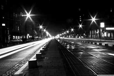 Street View At Night HD Desktop Wallpapers : High Definition ...