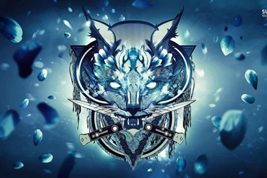 Wolf With Knives Wallpapers   Digital Art Wallpapers