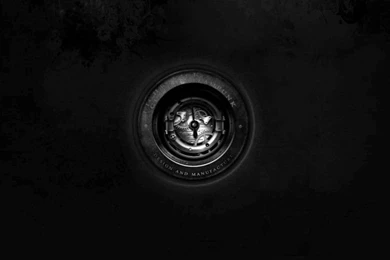 Steampunk Leather Wallpapers Black White   RocketDock.com