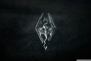 Skyrim Logo HD Desktop Wallpapers : High Definition : Fullscreen ...