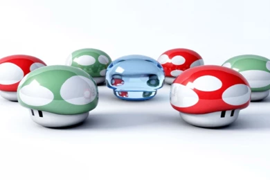 Mario Mushrooms Wallpapers   Free Wide HD Wallpapers