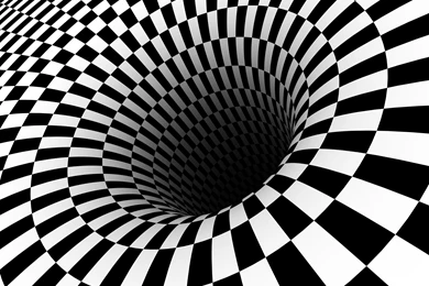 Black Hole Checkered Vortex Optical Illusions Wallpapers.jpg