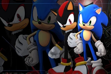 Sonic And Shadow   Sonic, Shadow, And Silver Wallpapers (7034612 ...
