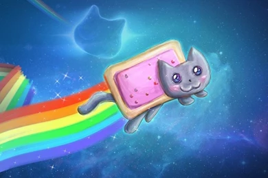 Download Nyan Cat Cool Art Wallpapers For Sony Ericsson Xperia Arc