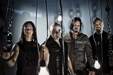 Download Wallpapers 1920x1080 Disturbed, Bald, Bulbs, Iroquois ...