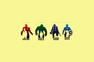 Minimalist Avengers Wallpapers   Minimalistic Wallpapers