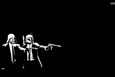 Pulp Fiction Star Wars Crossover Wallpapers   Vector Wallpapers ...