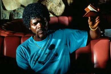 Samuel Jackson In Pulp Fiction 1366 X 768 Wallpapers