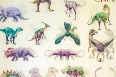 Dinosaur Hipster iPhone Backgrounds