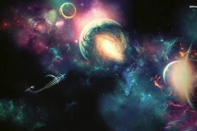 Exploding Planets Wallpapers   Fantasy Wallpapers