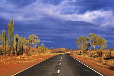 The Road Through The Wilderness Of Australia Wallpapers And Images ...