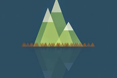 Mountains ★ Find More Minimalistic