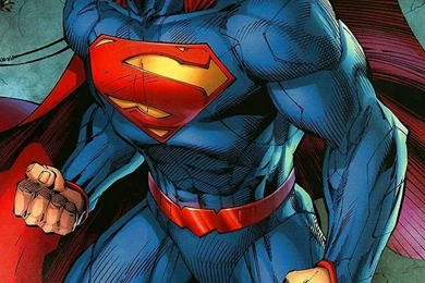 Superman Comic Book Page iPhone 5 Wallpapers (640x1136)
