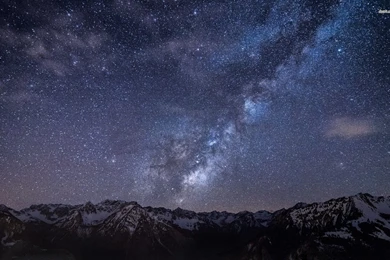 Milky Way Night Sky In HD Id: 1335   7HDWallpapers