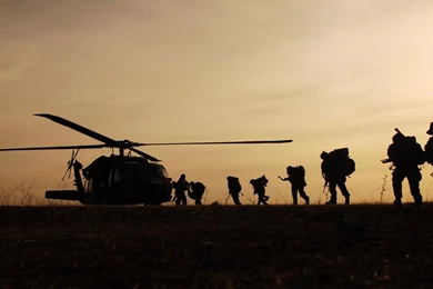 Night, Military, Wallpaper, Monitor, Planting, Helicopter ...