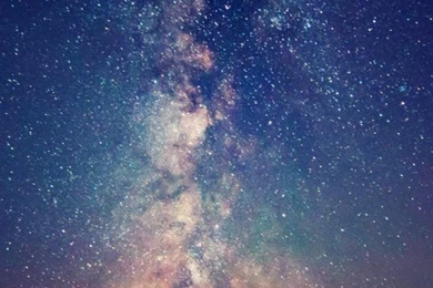 Milky Way In The Night Sky