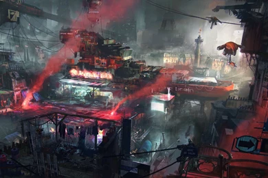 Cyberpunk Looking Wallpaper. : Cyberpunk