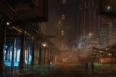 Cyberpunk Wallpapers Are Always Far And Few Between In All ...