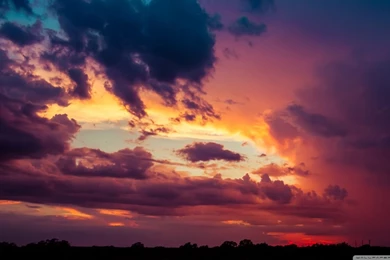 Colorful Clouds HD Desktop Wallpapers : Fullscreen : Mobile : Dual ...