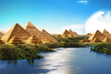 Egyptian Paradise iPad Wallpapers Download