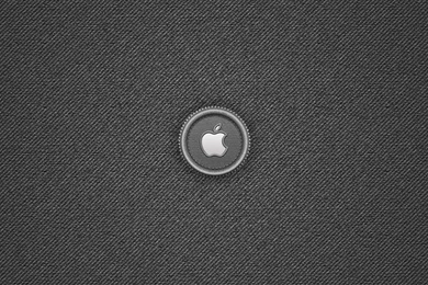 Iphone 4 640x960 Hd Leather Apple Logo Iphone 4 Wallpapers