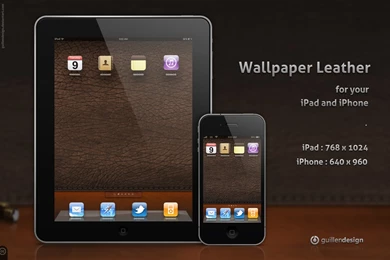 IPad iPhone .Wallpapers Leather By GuillenDesign On DeviantArt