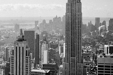 City Black And White iPhone 5 Backgrounds