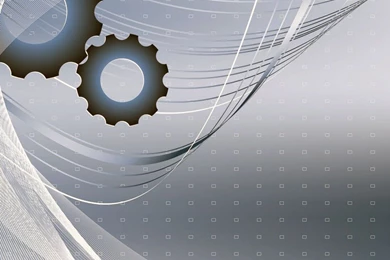 Free Gray Gear Technology Backgrounds For PowerPoint Gradient ...