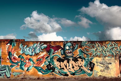 Graffiti City Wallpapers HD Free Download